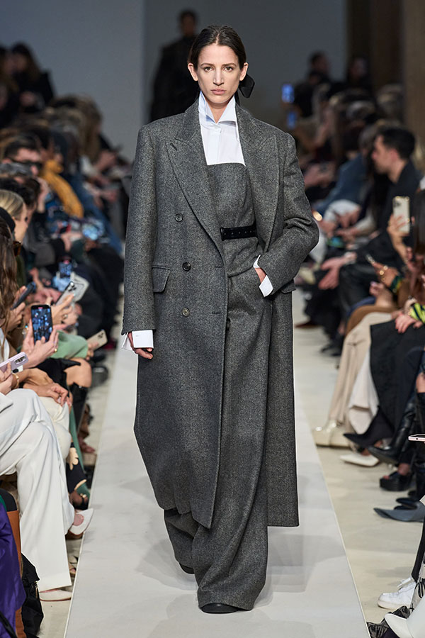 Max mara shop coat grey